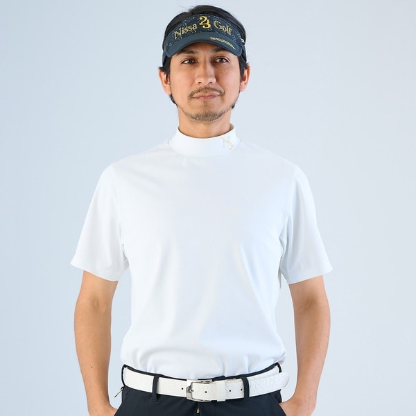 エヌエス23・パー・ニッサゴルフ　（NS23 par Nissa Golf）/【メンズ】トゥルーボーテ半袖モックネック