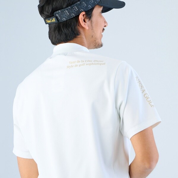 エヌエス23・パー・ニッサゴルフ　（NS23 par Nissa Golf）/【メンズ】トゥルーボーテ半袖モックネック_8