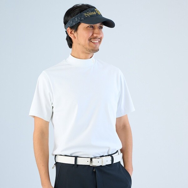 エヌエス23・パー・ニッサゴルフ　（NS23 par Nissa Golf）/【メンズ】トゥルーボーテ半袖モックネック_9