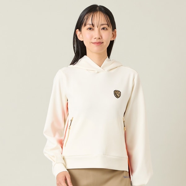 エヌエス23・パー・ニッサゴルフ　（NS23 par Nissa Golf）/【レディース】ジャージフード付きプルオーバー