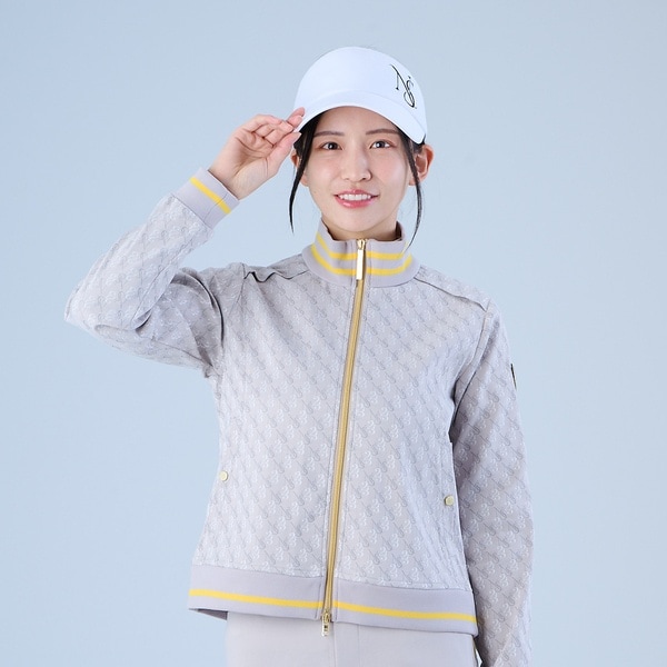エヌエス23・パー・ニッサゴルフ　（NS23 par Nissa Golf）/【レディース】モノグラムブルゾン