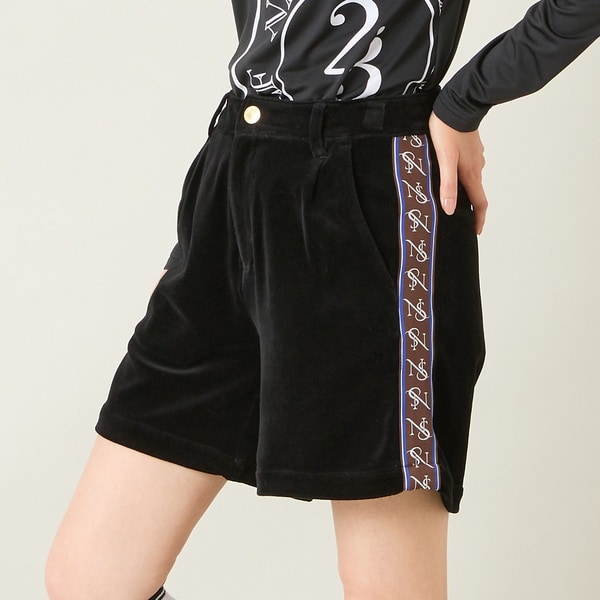 エヌエス23・パー・ニッサゴルフ　（NS23 par Nissa Golf）/【レディース】ヘビーベロアショートパンツ