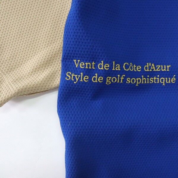 エヌエス23・パー・ニッサゴルフ　（NS23 par Nissa Golf）/【メンズ】ハニカムプリントポロシャツ_8