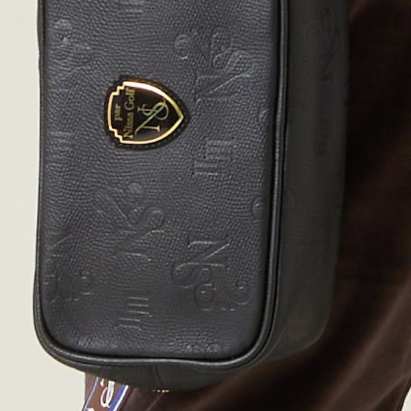 エヌエス23・パー・ニッサゴルフ　（NS23 par Nissa Golf）/【本革使用】エンボス加工クラッチバッグ エヌエス23・パー・ニッサゴルフ （NS23 par Nissa Golf）/【本革使用