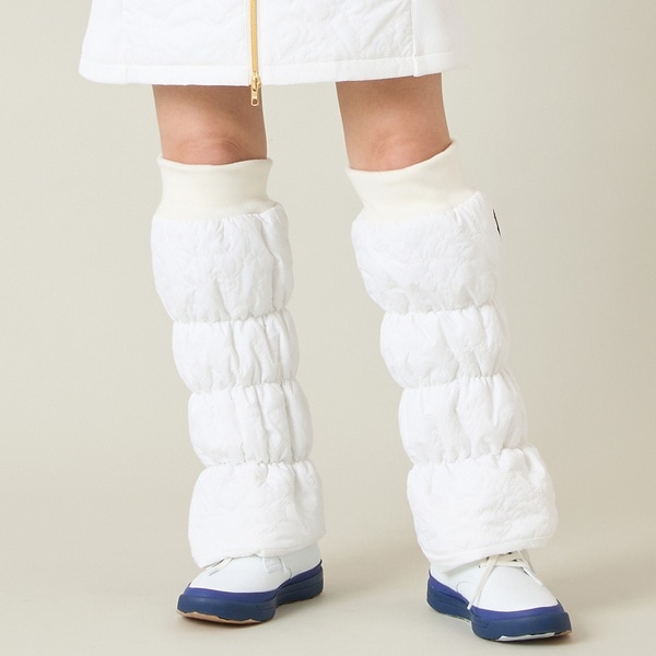 エヌエス23・パー・ニッサゴルフ　（NS23 par Nissa Golf）/ロゴキルティングレッグウォーマー