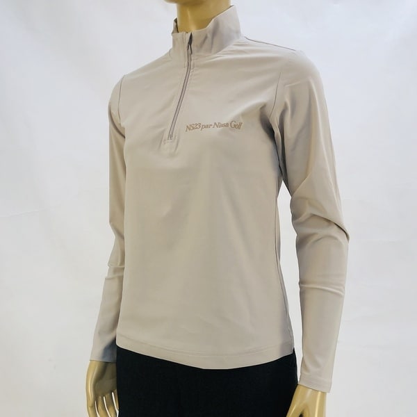 エヌエス23・パー・ニッサゴルフ　（NS23 par Nissa Golf）/【レディース】長袖ハーフＺＩＰ