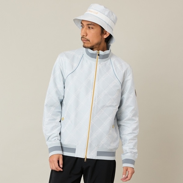 エヌエス23・パー・ニッサゴルフ　（NS23 par Nissa Golf）/【Men’s】【雑誌掲載】米沢織ジャカードブルゾン