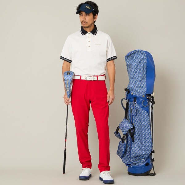 【NEW】エヌエス23・パー・ニッサゴルフ　（NS23 par Nissa Golf）/【Men’s】ロゴ襟アクティブポロシャツ_7