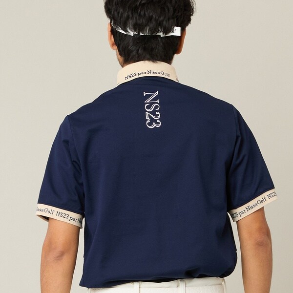 【NEW】エヌエス23・パー・ニッサゴルフ　（NS23 par Nissa Golf）/【Men’s】ロゴ襟アクティブポロシャツ_11