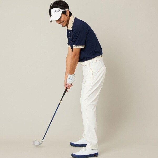 【NEW】エヌエス23・パー・ニッサゴルフ　（NS23 par Nissa Golf）/【Men’s】ロゴ襟アクティブポロシャツ_12