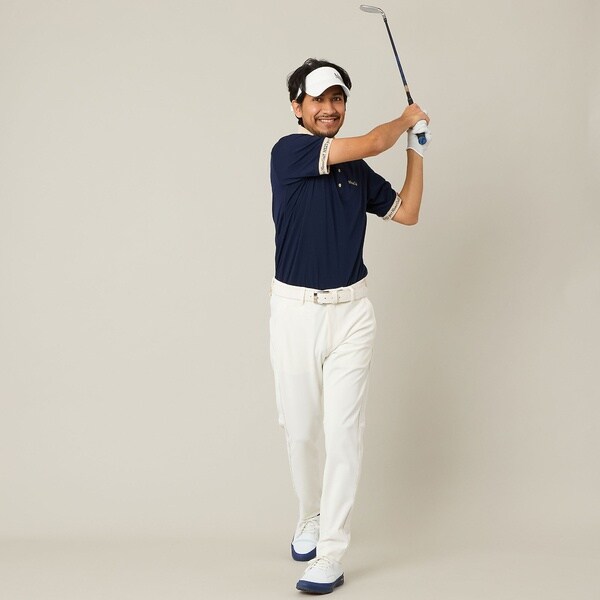 【NEW】エヌエス23・パー・ニッサゴルフ　（NS23 par Nissa Golf）/【Men’s】ロゴ襟アクティブポロシャツ_13