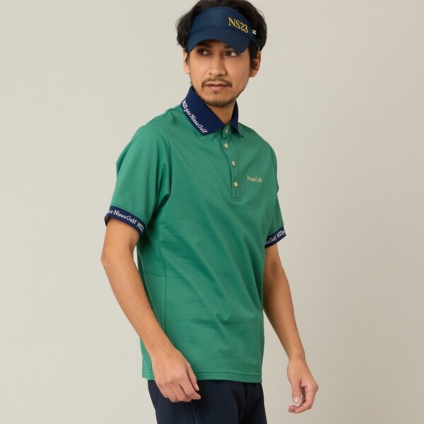 【NEW】エヌエス23・パー・ニッサゴルフ　（NS23 par Nissa Golf）/【Men’s】ロゴ襟アクティブポロシャツ_14