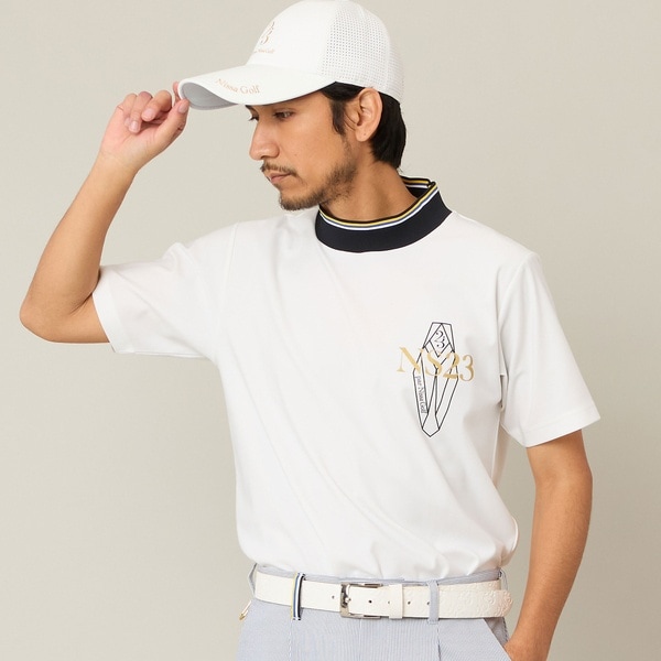 エヌエス23・パー・ニッサゴルフ　（NS23 par Nissa Golf）/【Men’s】マリンモチーフモックネック