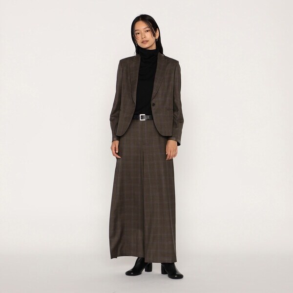 メゾンプラチナ（Maison Platinum）/ウールギャバジン サイドタック