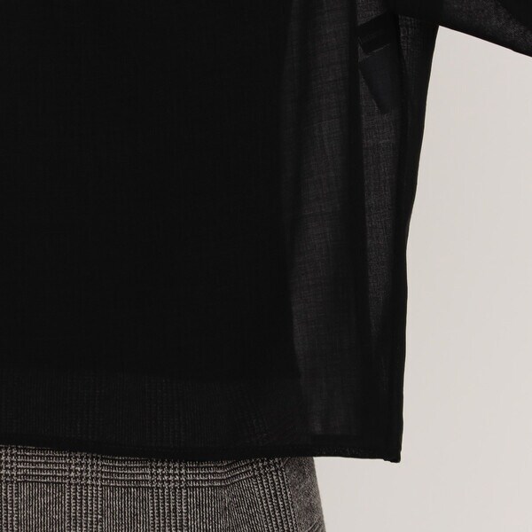 メゾンプラチナ（Maison Platinum）/ウールボイル スタンドカラ?タック