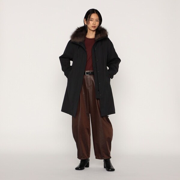 メゾンプラチナ（Maison Platinum）/ウールポリプレーティング タック