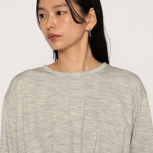 メゾンプラチナ（Maison Platinum）/ウールポリプレーティング タック