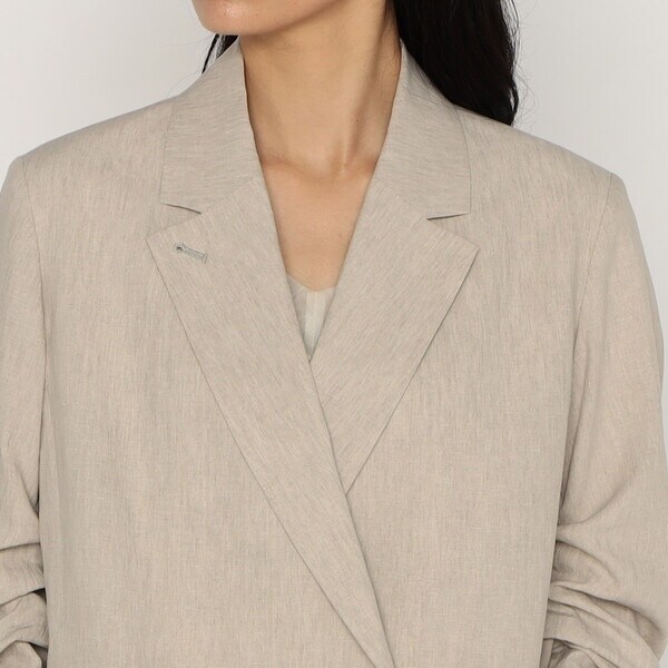 メゾンプラチナ（Maison Platinum）/リネンストレッチ平織り ダブル