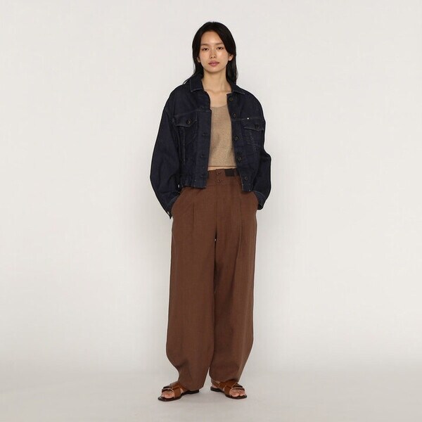 NEW】メゾンプラチナ（Maison Platinum）/中空ストレッチデニム ジャケット