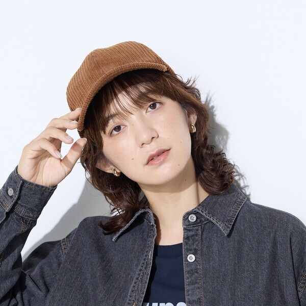 コムサワードローブ（COMME CA Wardrobe）/コーデュロイ キャップの