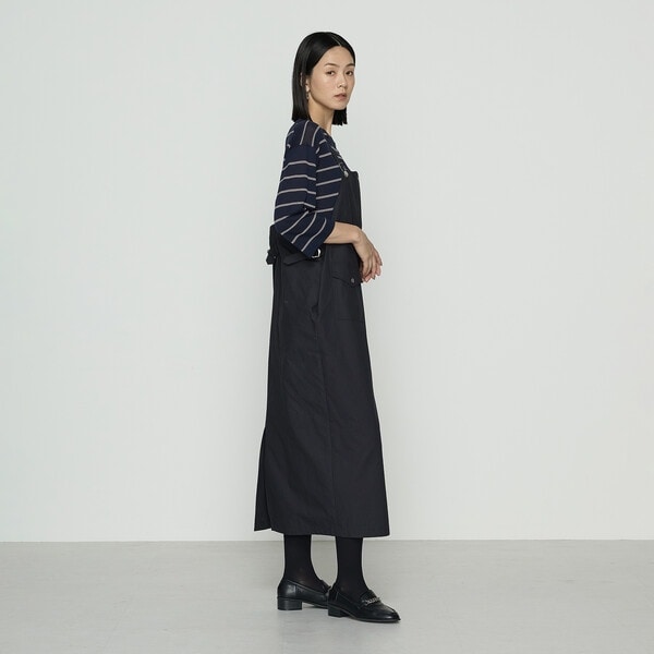 コムサワードローブ（COMME CA Wardrobe）/コットンクロス サロペットスカート