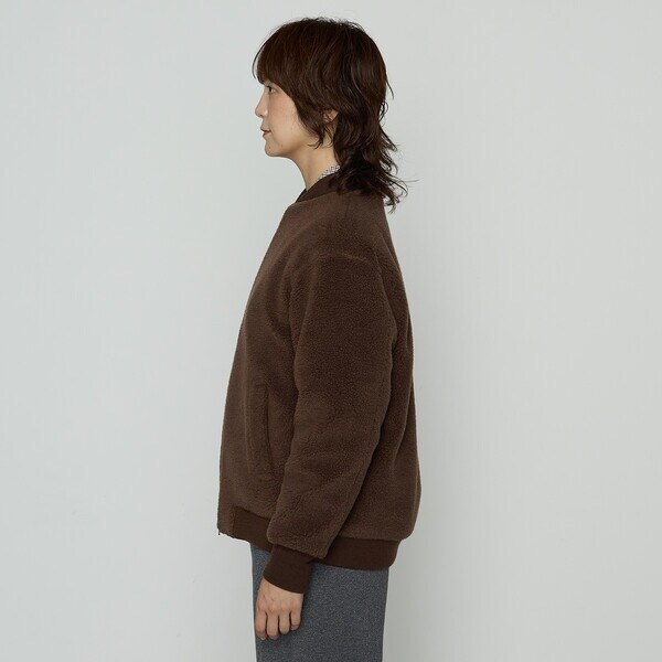 コムサワードローブ（COMME CA Wardrobe）/WOOL BREND ボア ブルゾンの