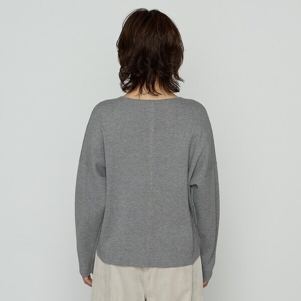 コムサワードローブ（COMME CA Wardrobe）/14G接結編 ニットプル