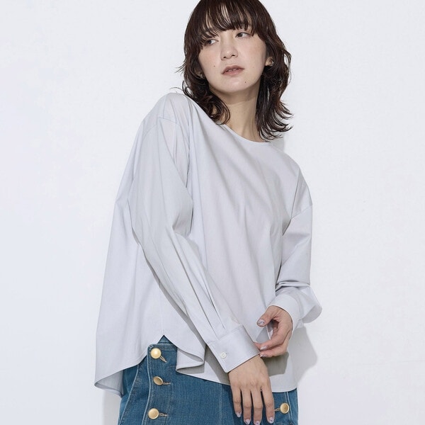 コムサワードローブ（COMME CA Wardrobe）/トリコット ジャージーブラウス