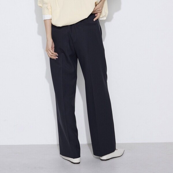 コムサワードローブ（COMME CA Wardrobe）/【セットアップ対応】パウダープレーンストレッチ パンツ_9