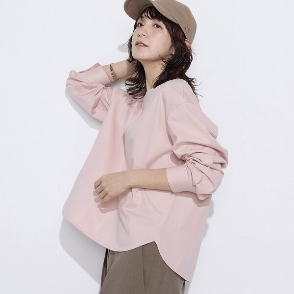 コムサワードローブ（COMME CA Wardrobe）/〔 +サイズ 〕 トリコット ジャージーブラウス_2
