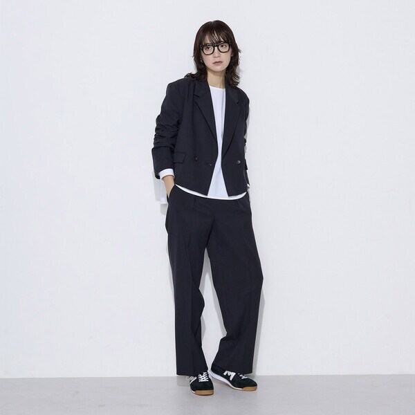 コムサワードローブ（COMME CA Wardrobe）/〔 +サイズ 〕 トリコット ジャージーブラウス_3