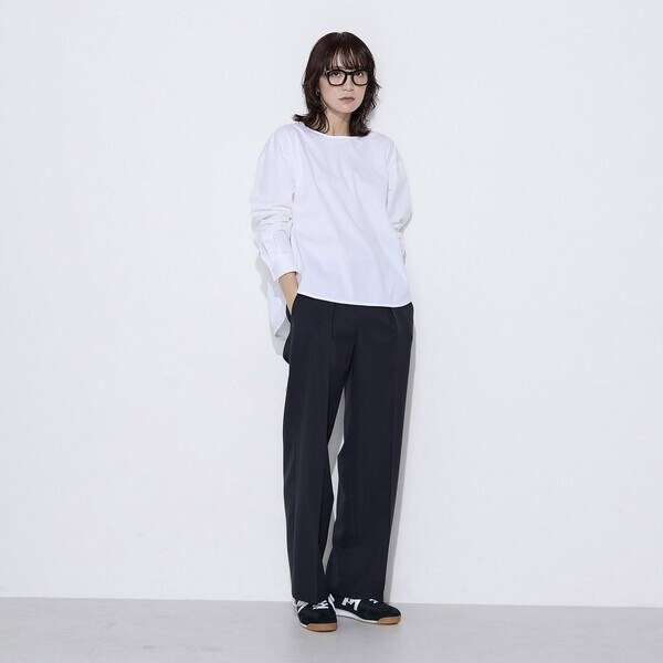 コムサワードローブ（COMME CA Wardrobe）/〔 +サイズ 〕 トリコット ジャージーブラウス_4
