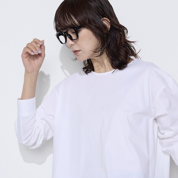 コムサワードローブ（COMME CA Wardrobe）/〔 +サイズ 〕 トリコット ジャージーブラウス_7