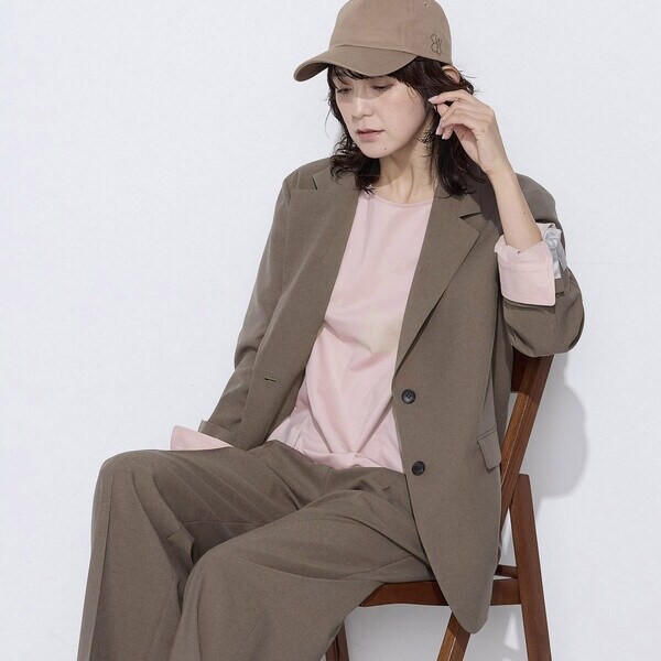 コムサワードローブ（COMME CA Wardrobe）/〔 +サイズ 〕 トリコット ジャージーブラウス_17