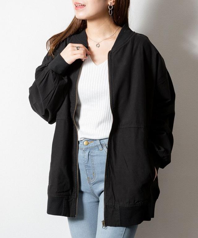 ジャングルジャロピー（JUNGLE JALOPY）/パフスリーブ ロング丈 MA−1