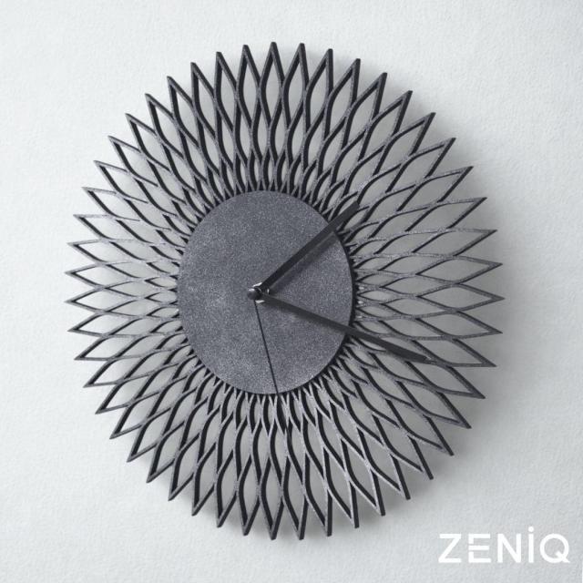 ゼニック（ZENiQ）/デザインクロック　オービット　【ゼニックシルバー】