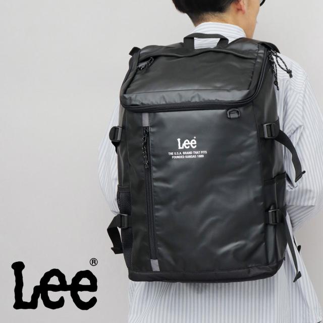 リー（Lee）/大容量 ターポリン ボックスリュック A3・PC収納対応