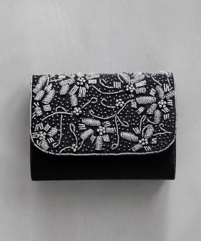 ガール（GIRL）/ビーズ刺繍ボタニカル2WAYパーティーバッグ 結婚式 パーティー お呼ばれ オケージョン