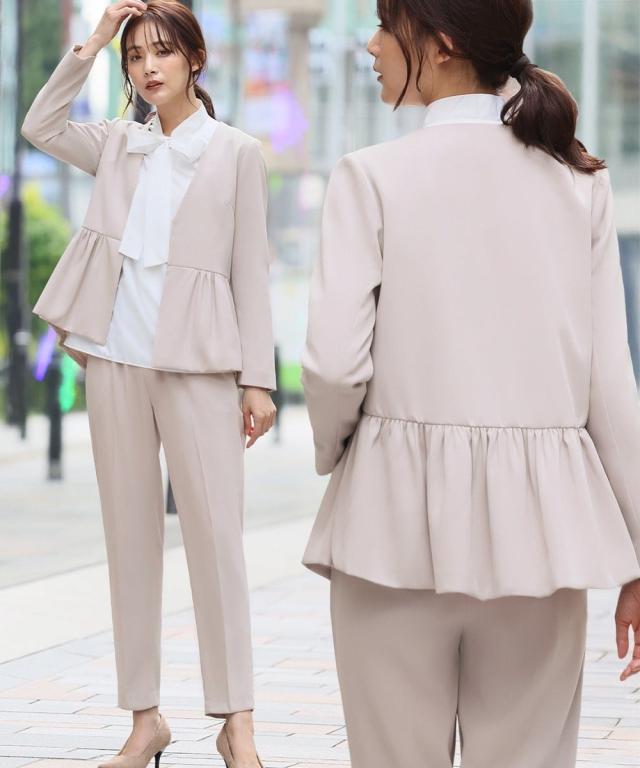 フロリア（Flolia）/【洗える】スーツ セットアップ