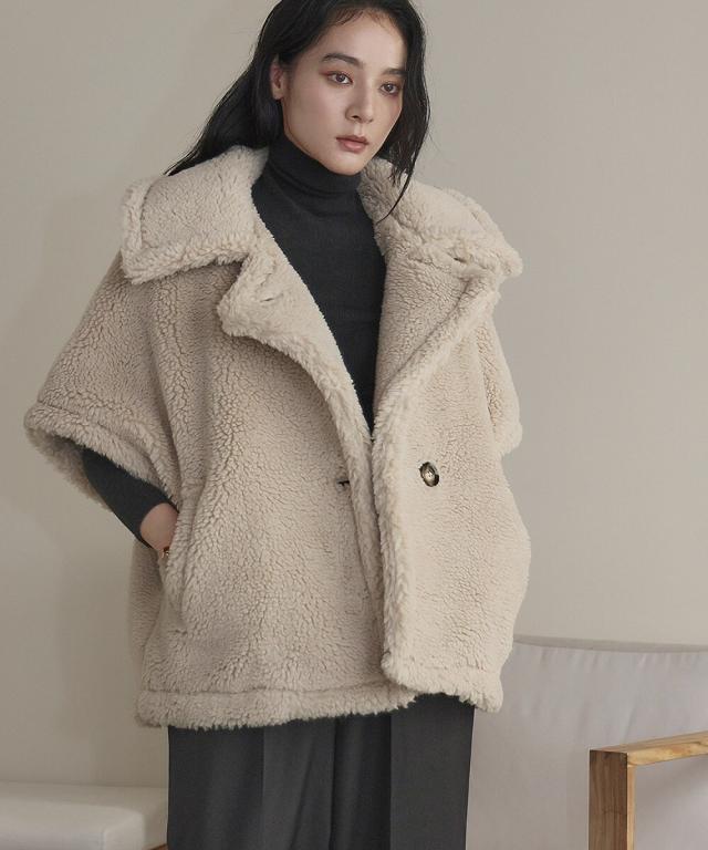 エルフランク（ELFRANK）/テディベア ボアコート ボアジャケット