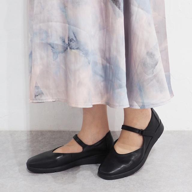 エーエヌワイオー（ANYO）/撥水｜ソフトレザーストラップシューズ