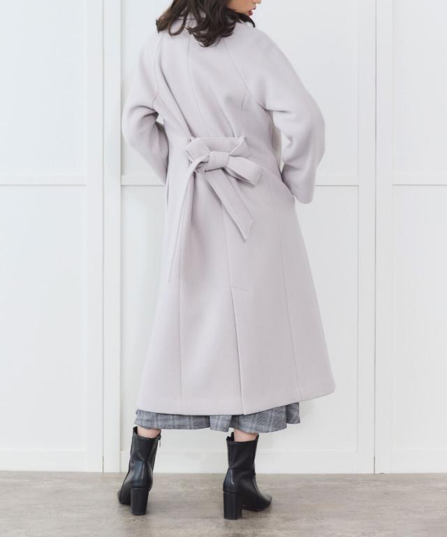 シリン（Sirin）/【PECOLAMB】 ウールメルトンガウンコート