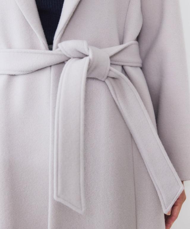 シリン（Sirin）/【PECOLAMB】 ウールメルトンガウンコート