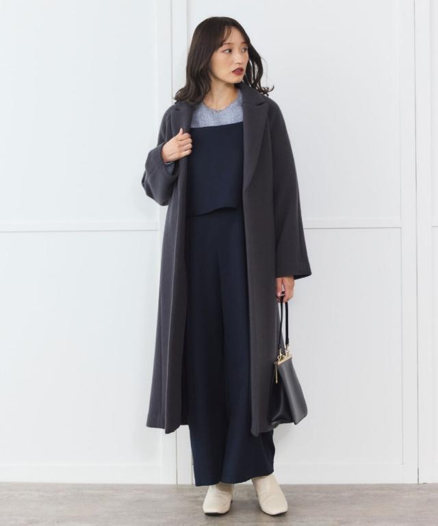 シリン（Sirin）/【PECOLAMB】 ウールメルトンガウンコート