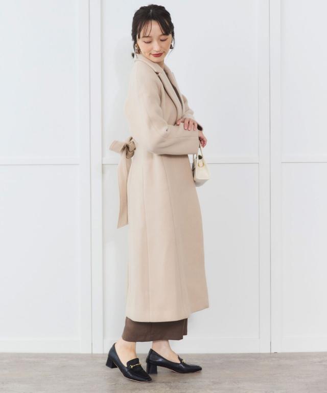 シリン（Sirin）/【PECOLAMB】 ウールメルトンガウンコート