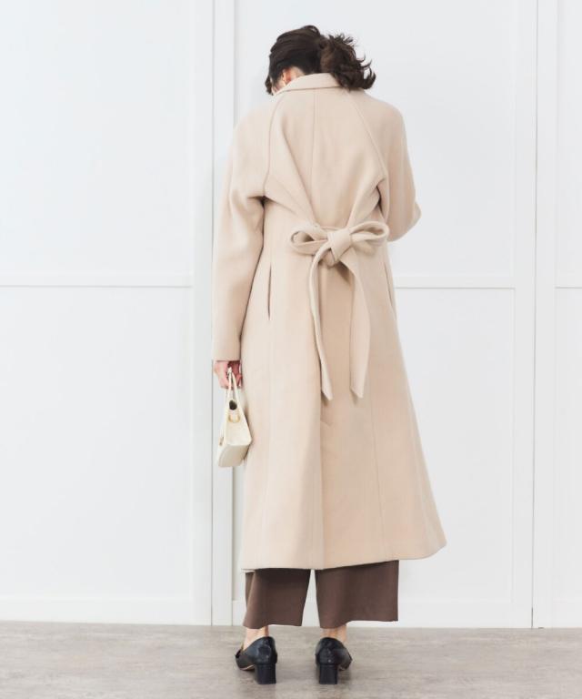 シリン（Sirin）/【PECOLAMB】 ウールメルトンガウンコート