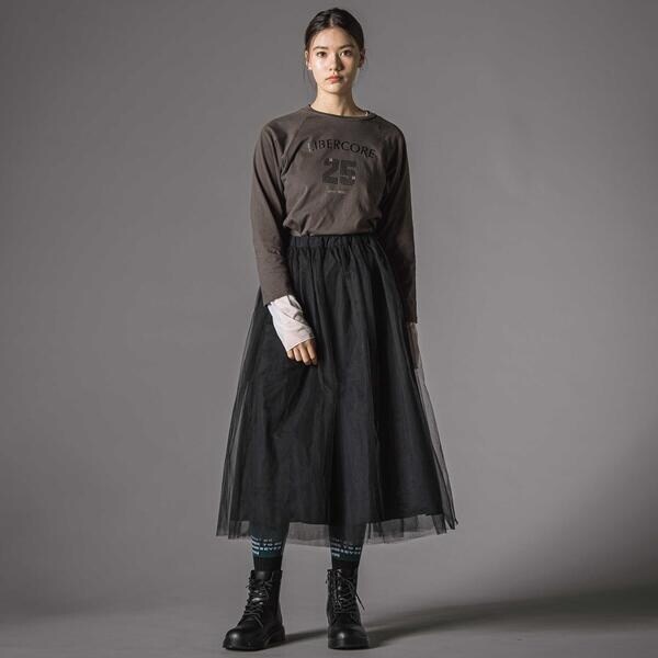 リベルコア パル べべ（LIBERCORE par BEBE）/チュールスカートセパレートリップストップジャンパースカート大人親子お揃い(140~160cm)_7
