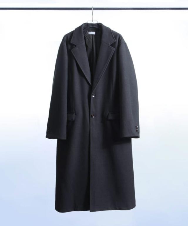 ジップファイブ（ZIP FIVE）/WHITELINE MOSS ロングチェスターコート
