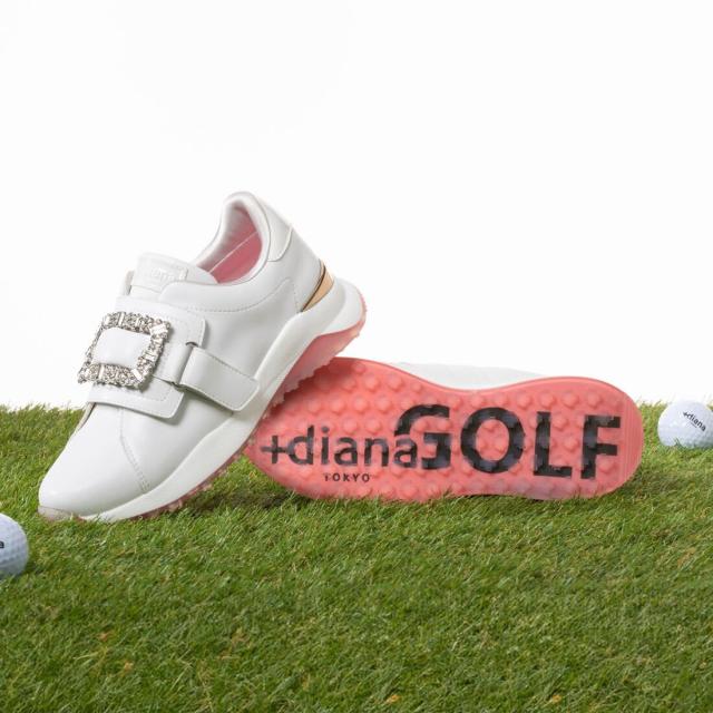 プラスダイアナ（+diana）/【26春夏新作】【+dianaGOLF】バックル付きゴルフシューズ 15,899円