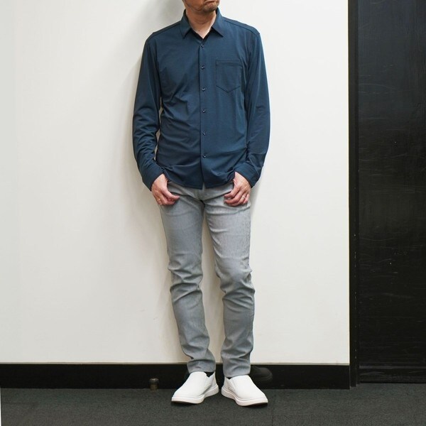 ニコルセレクション（NICOLE Selection）/ストレッチスムース長袖シャツ_13